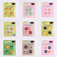 Thumb Stick Grip Cap For Nintendo Switch Oled NS Lite Cute Cartoon JoyCon Controller Joystick Protector Case Soft Silicone Cover