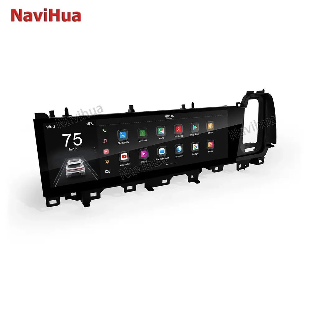 Navihua New Upgrade Android Car dvd player Multimedia Player GPS Navigation Radio Carplay for Porsche Cayenne 2024 Car Copilot