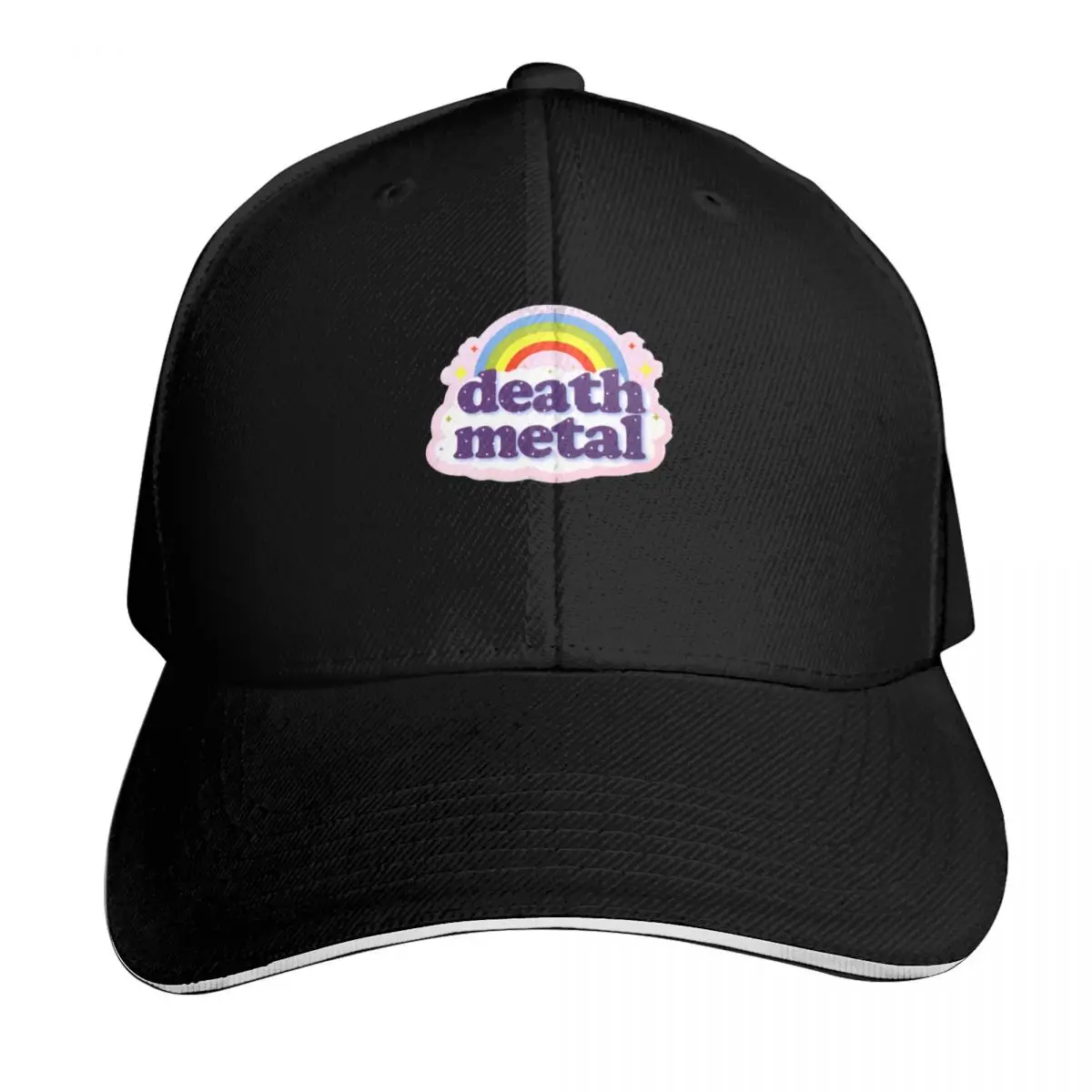 Death metal rainbow Baseball Cap beach hat Fashion Beach |-F-| golf hat genuine Mens Caps Women's