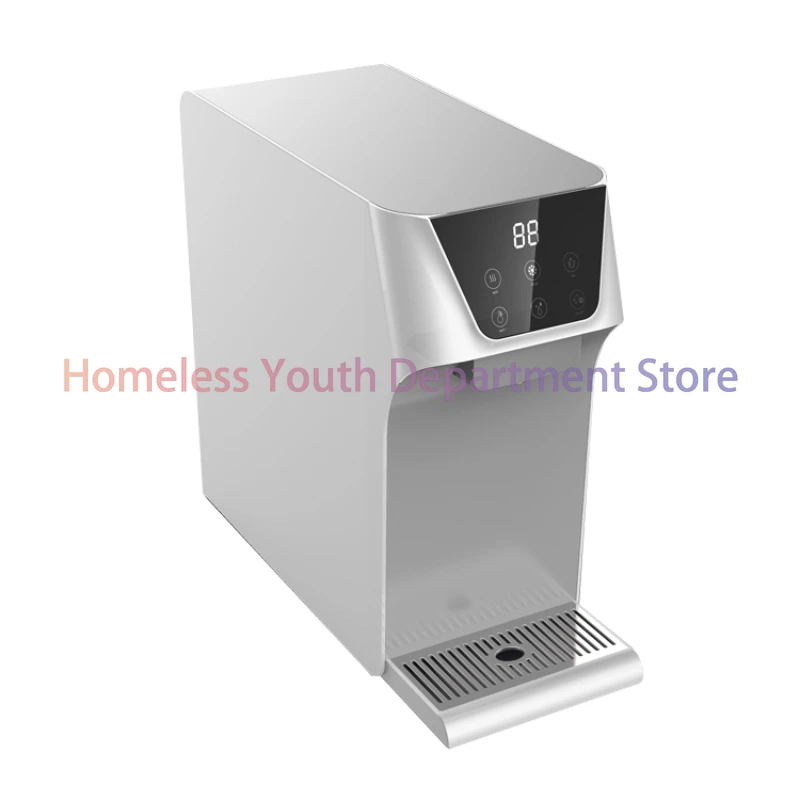 

Smart Instant Hot Mini Water Dispenser Direct Cooling Desktop UF System Electric Powered Plastic Housing for Household Use