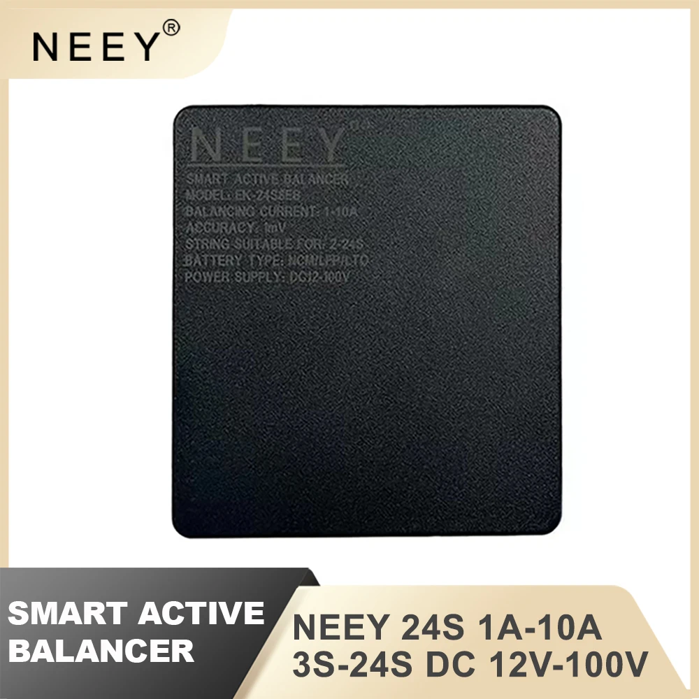 NEEY 10A 2-24S Smart Active Balancer 8S 14S 16S 20S 21S 22S 24S Lifepo4/ li-ion/ LTO Battery Energy equalization