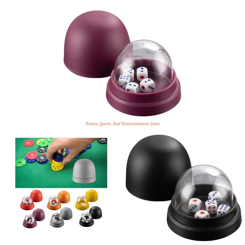 

C4DE Кубок для кубиков без вскрытия с 5 кубиками для предотвращения подлинного игрового опыта.