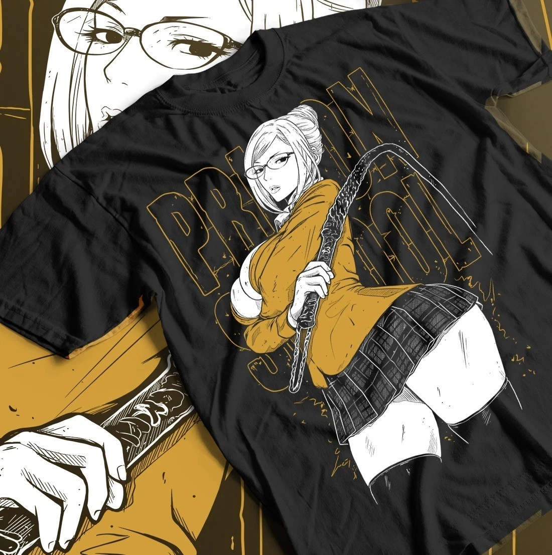 Camiseta con gráfico de anime Summer Shiraki Meiko, camiseta unisex de manga corta con cuello redondo para hombre
