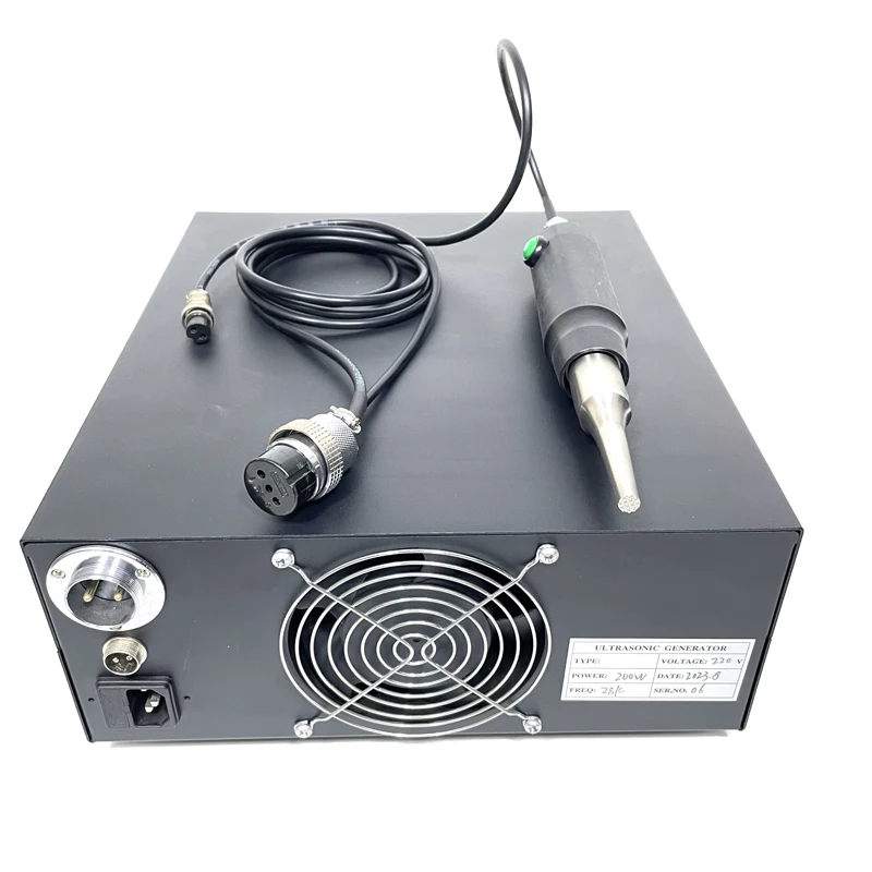 Tipo plástico ultrasónico del PE del PVC de los PP de la soldadura ultrasónica del punto de la soldadora ultrasónica del punto de la pistola