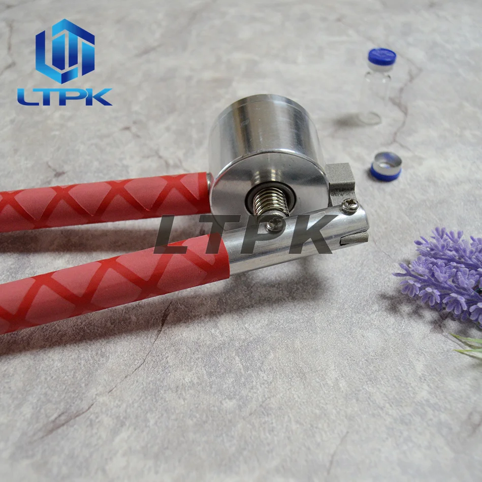 قبعات الألومنيوم آلة السد دليل العقص أداة المكشكش ذو طيات ل 13 مللي متر 20 مللي متر 28 مللي متر 32 مللي متر قوارير زجاجات عطر التعبئة والتغليف الزجاجي #5