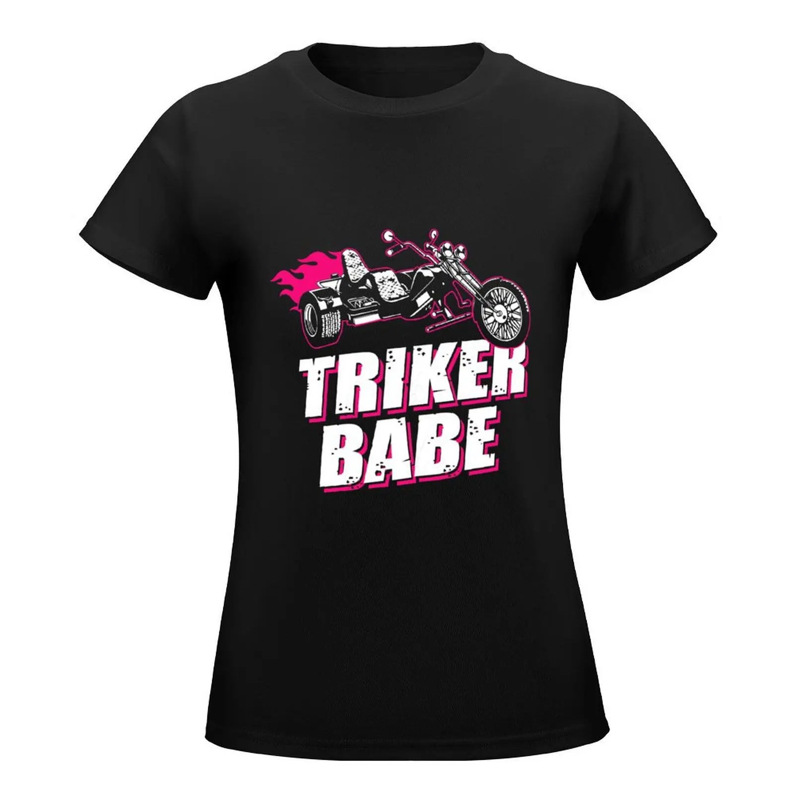 Womens Triker Babe Tricycle Trike Rider Motorsport T-Shirt summer clothes female Aesthetic clothing sports fans Women clothing