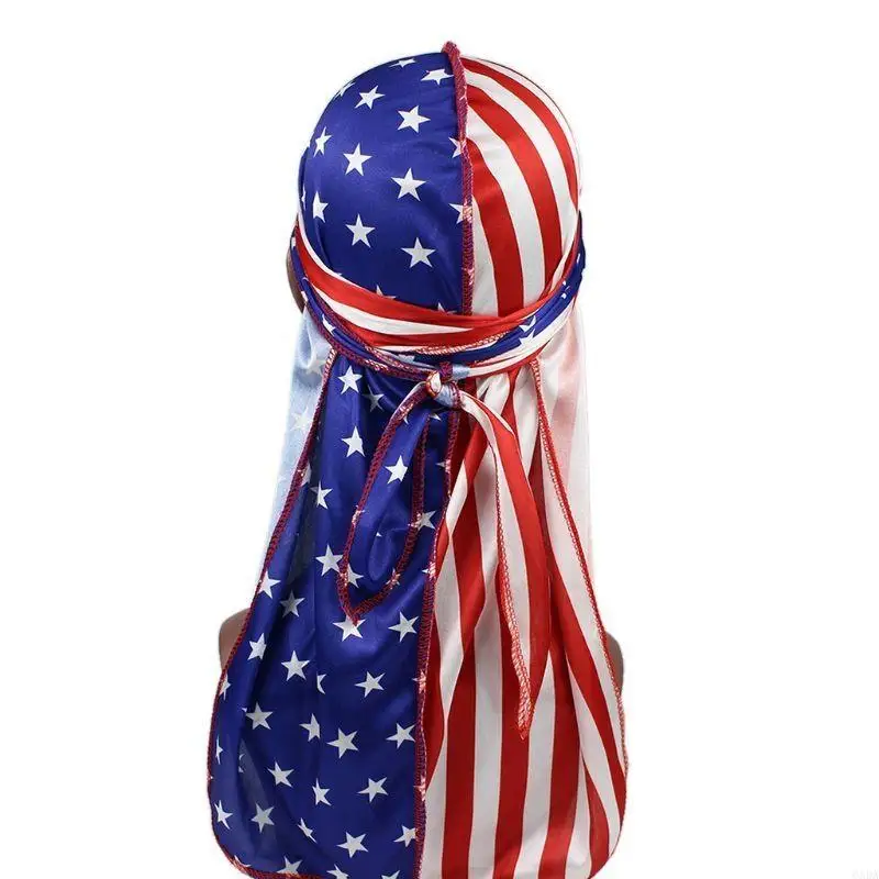 Pirate Hat Head Wrap Cycling Skullcap Motorcycle for Extra Long Tail Strap S 6XDA