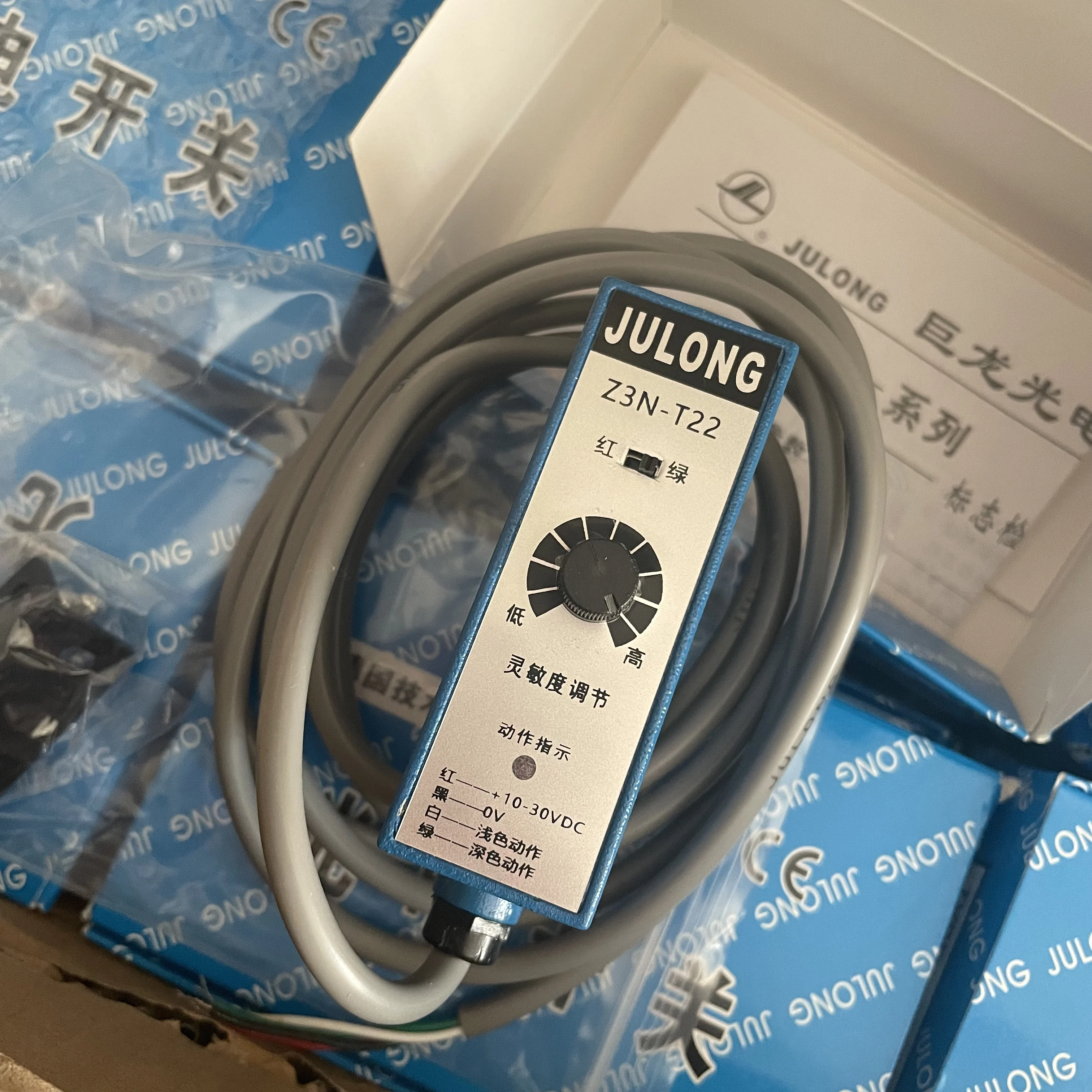 

Датчик JULONG/фотоэлектрический датчик Z3N-T22 Z3N-TB22 Z3N-TW22 в металлическом корпусе, аксессуары для машин по производству пакетов