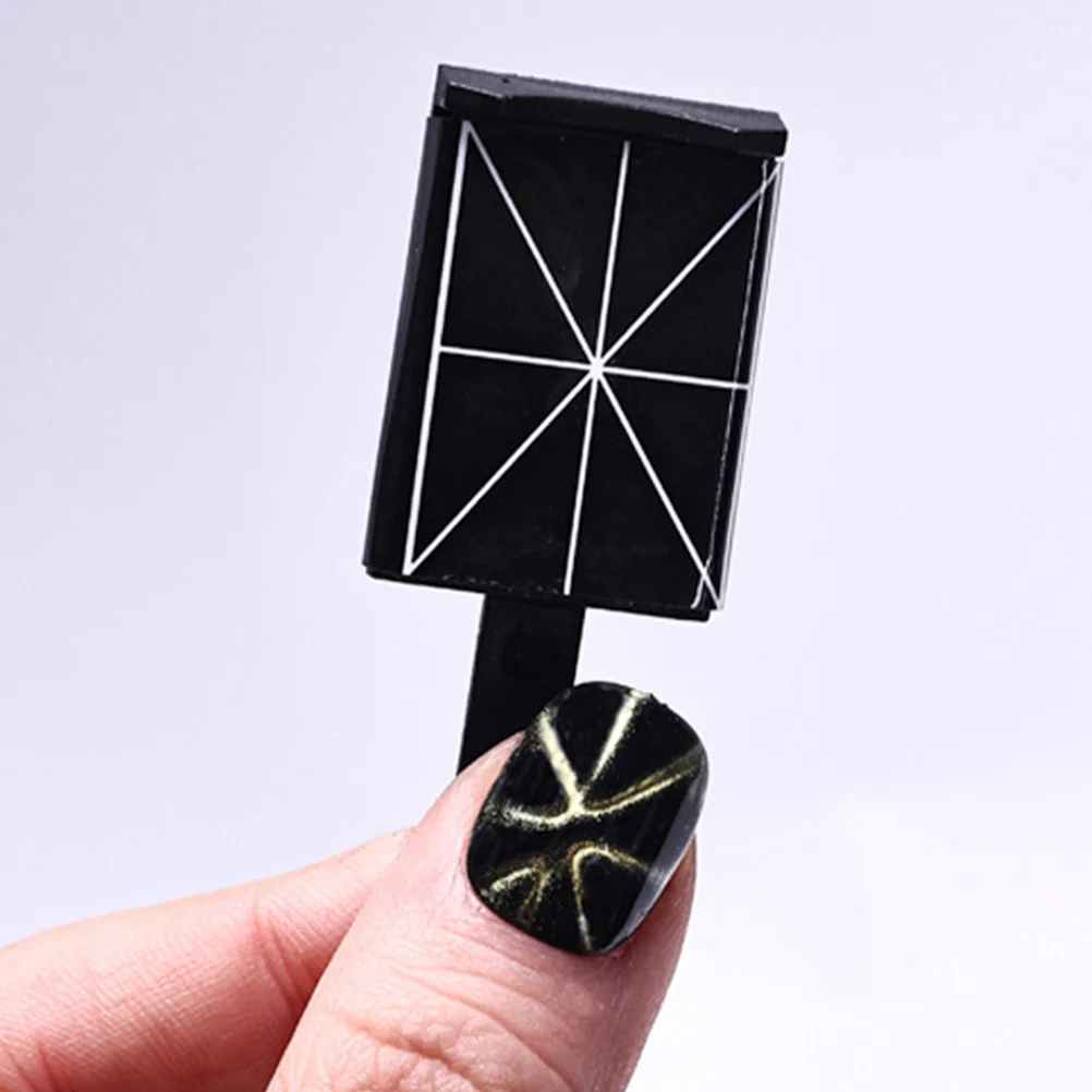 

10Pcs Cat Eye Nail Magnet Magnetic Manicure Tool Nail Art Magnets Kit for Gel Polish Designs Cats Eye Gel Polish Magnet
