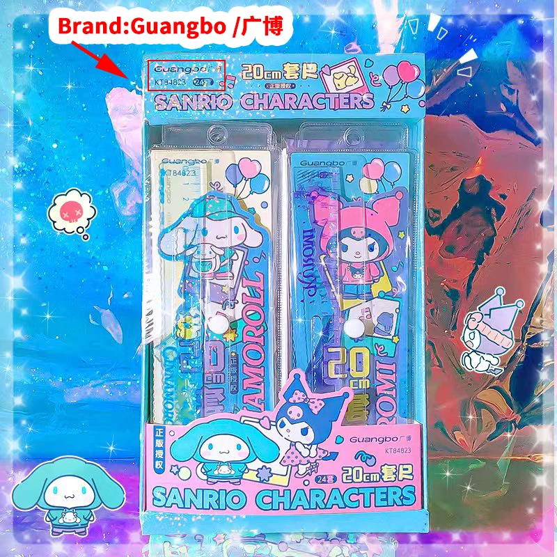 sanrio kawaii stationery items school useful school supplies cinnamoroll protractor Architecture kuromi ruler drawing  materials