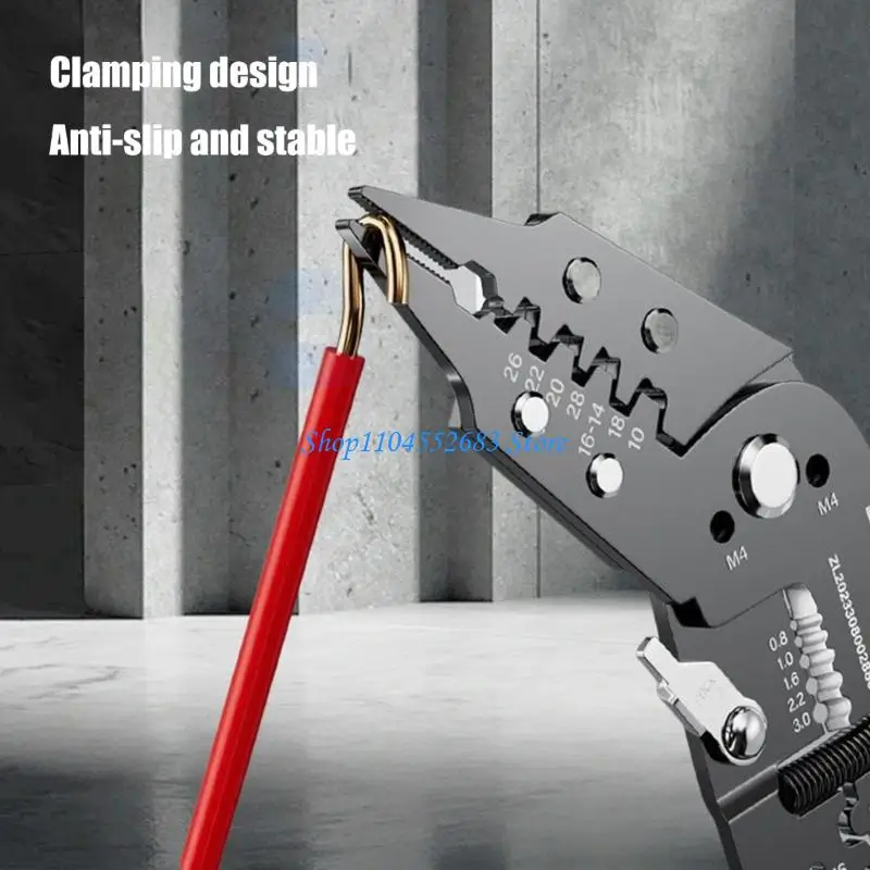 

Y6GD Multifunctional Terminal Crimping Pliers Tool with Wire Stripper Cutter for Professional Electrical and DIY Projects