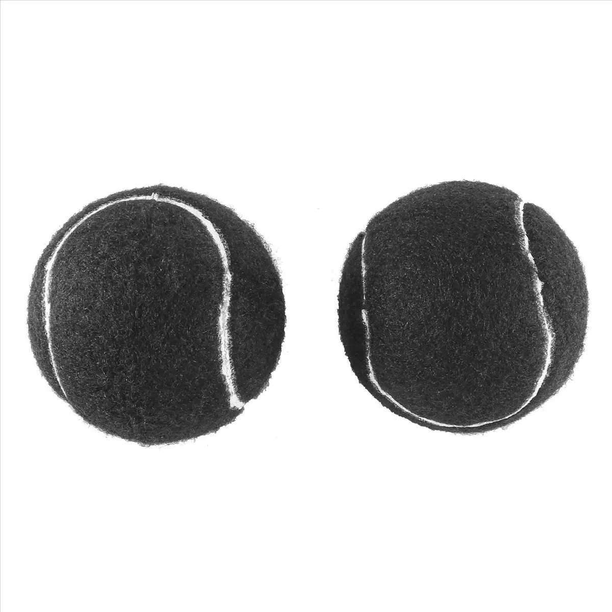 【STOCK】2 PCS Precut Walker Tennis Ball for Furniture Legs and Floor Protection, Heavy Duty Long Lasting Felt Pad Covering,Black