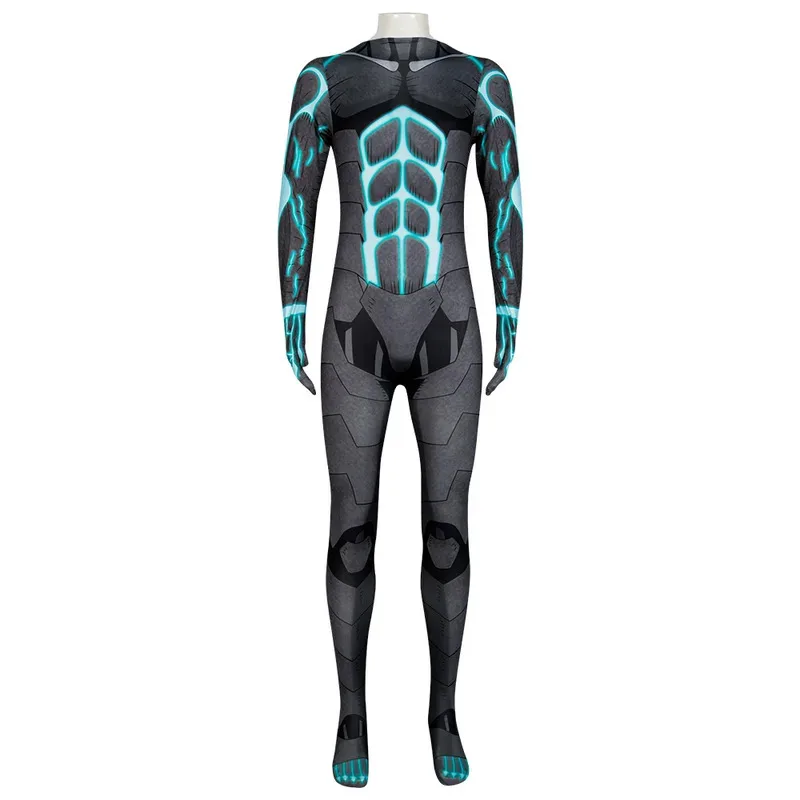 애니메이션 번호. 8 Kafka Hibino 코스프레 의상 점프 슈트 남자 의상 할로윈 역할 놀이 의상 파티 cos Kaiju No. 8