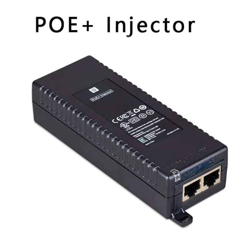 

Daily Sale 30W Gigabit POE Injector 1000M Device Output 30W Standard Power Supply Switch For Rpi 5/4B