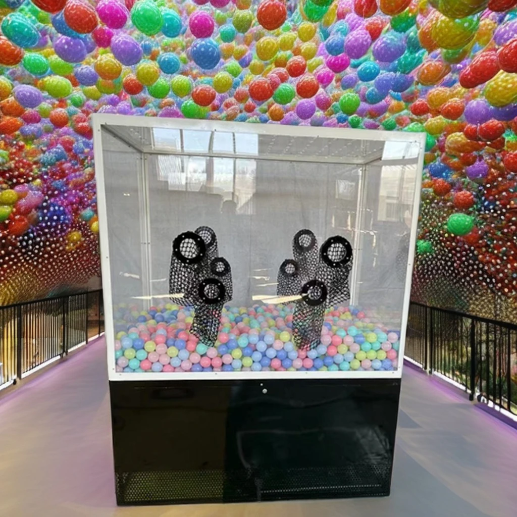 ボールを吹いてキャッチするゲーム インタラクティブゲーム イベントゲーム カーニバルゲーム イベント小道具