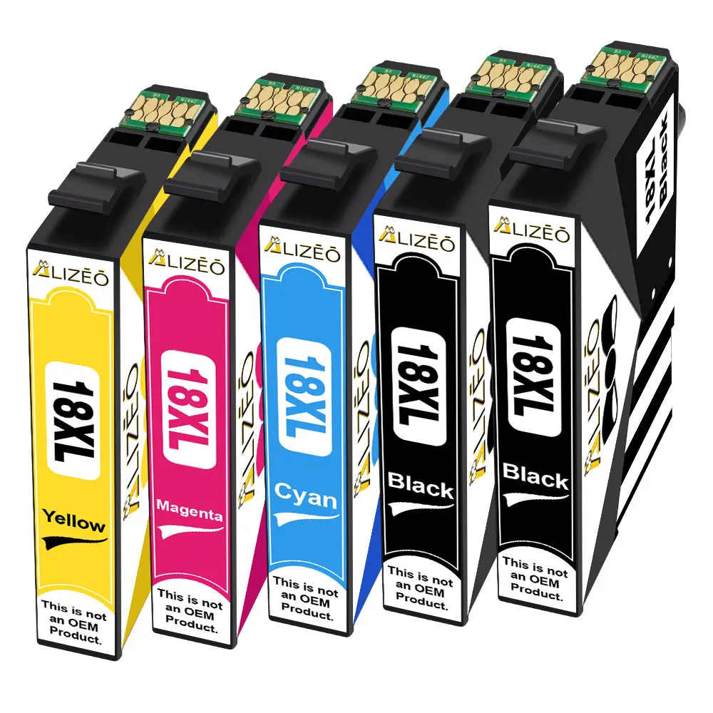 Cartouches d'encre T1811 XL pour imprimante EPSON T 18XL 1811 T1814, compatibles XP-215 XP-315 XP-415 XP-212 XP-33 XP-225 322 325 422