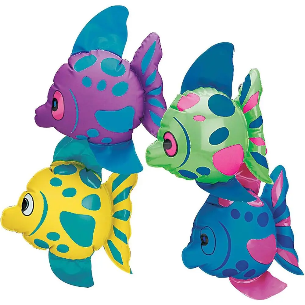 

Ocean Animals Pool Toys Set - 12 Piece Under The Sea Party Decorations for Beach & Swimming Pool Fun