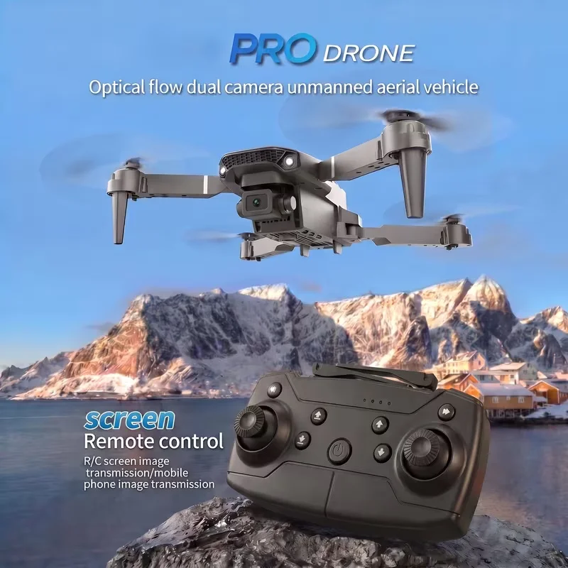 Best-Selling E88 Max Aerial Photography Drone - Beginner Practice Model with Dual Cameras for Aerial Photography, Dual Batteries for Extended Battery Life Set