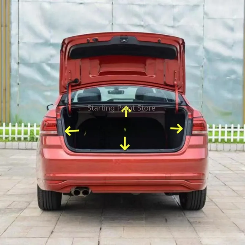 

Подходит для 08-17 Volkswagen Lavid/Lavida Plus, уплотнительная лента для багажника, водонепроницаемая резиновая задняя дверь