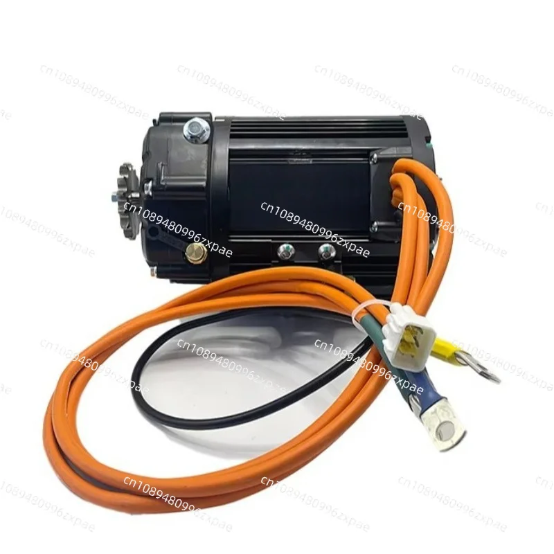 Brushless Permanent Magnet Mid Drive Motor 4000W Rated Peak 12000W High Power E Motorcycle Driving Motor