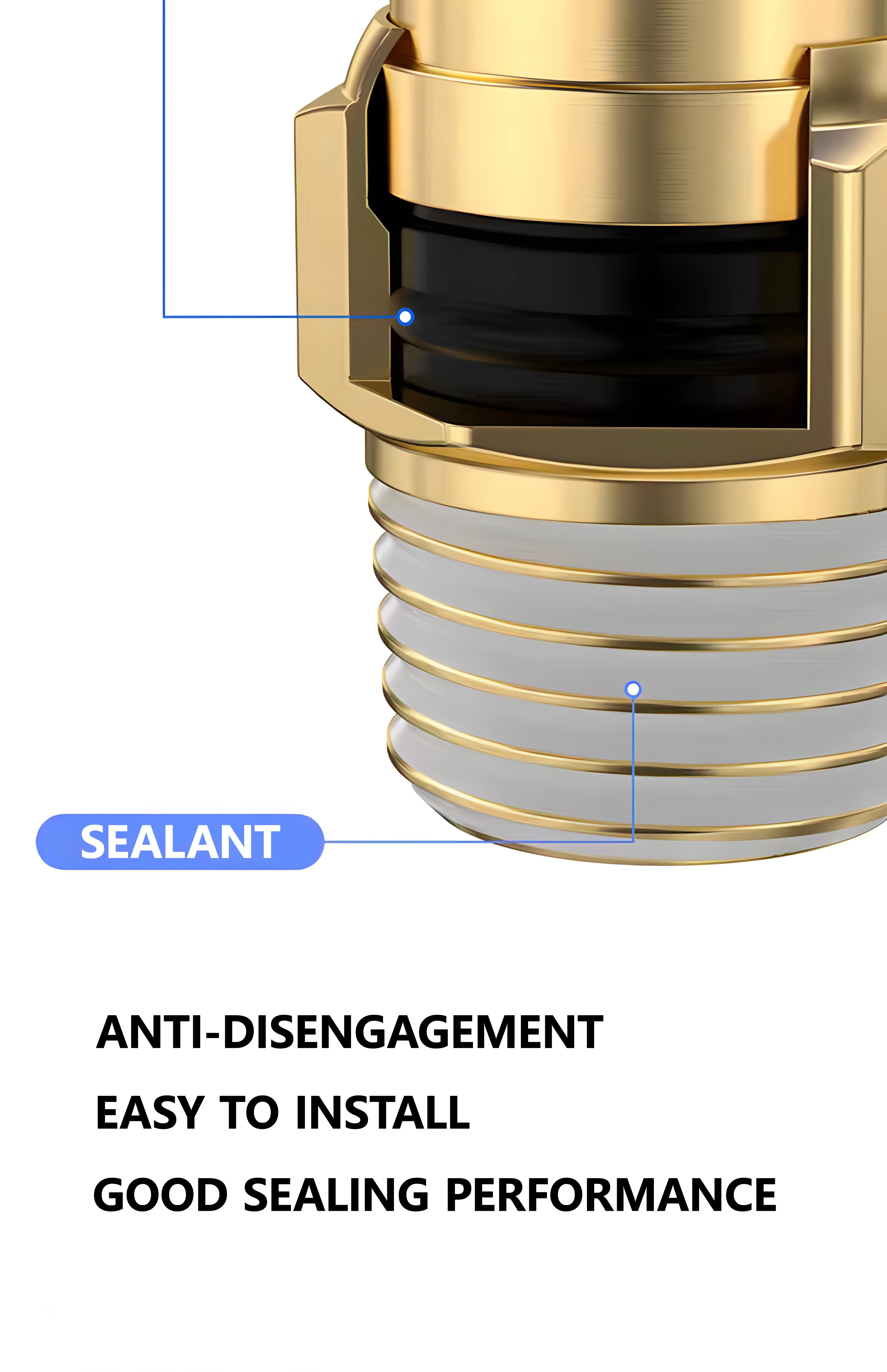 PC/PCF/SL/PB/PL/PX Pneumatische Air Connector Fitting 10/12/14/16mm Draad M5 3/4 "1 2-weg Slangkoppelingen Pijp Snelkoppelingen