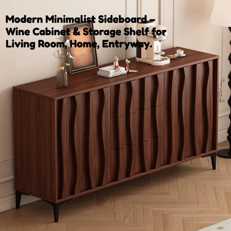 

Retro Style Side Cabinet Modern Simple Living Room Household Entrance Cabinet Nordic Organizer Woonkamer Kasten Home Furniture