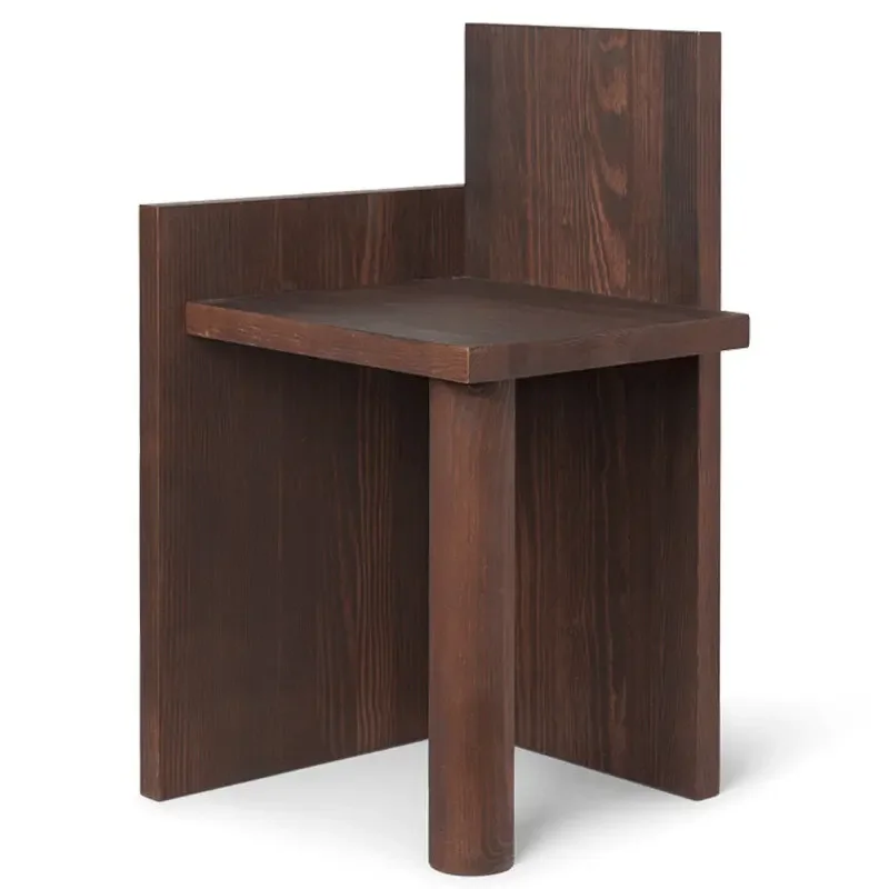 

Solid pine side table, living room sofa art side table coffee table household chair stool