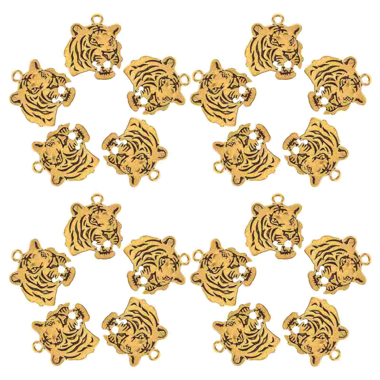 30 Pcs Jewlery Charm Pendant Accessories Jewelry Making Pendants DIY Charms Office Alloy