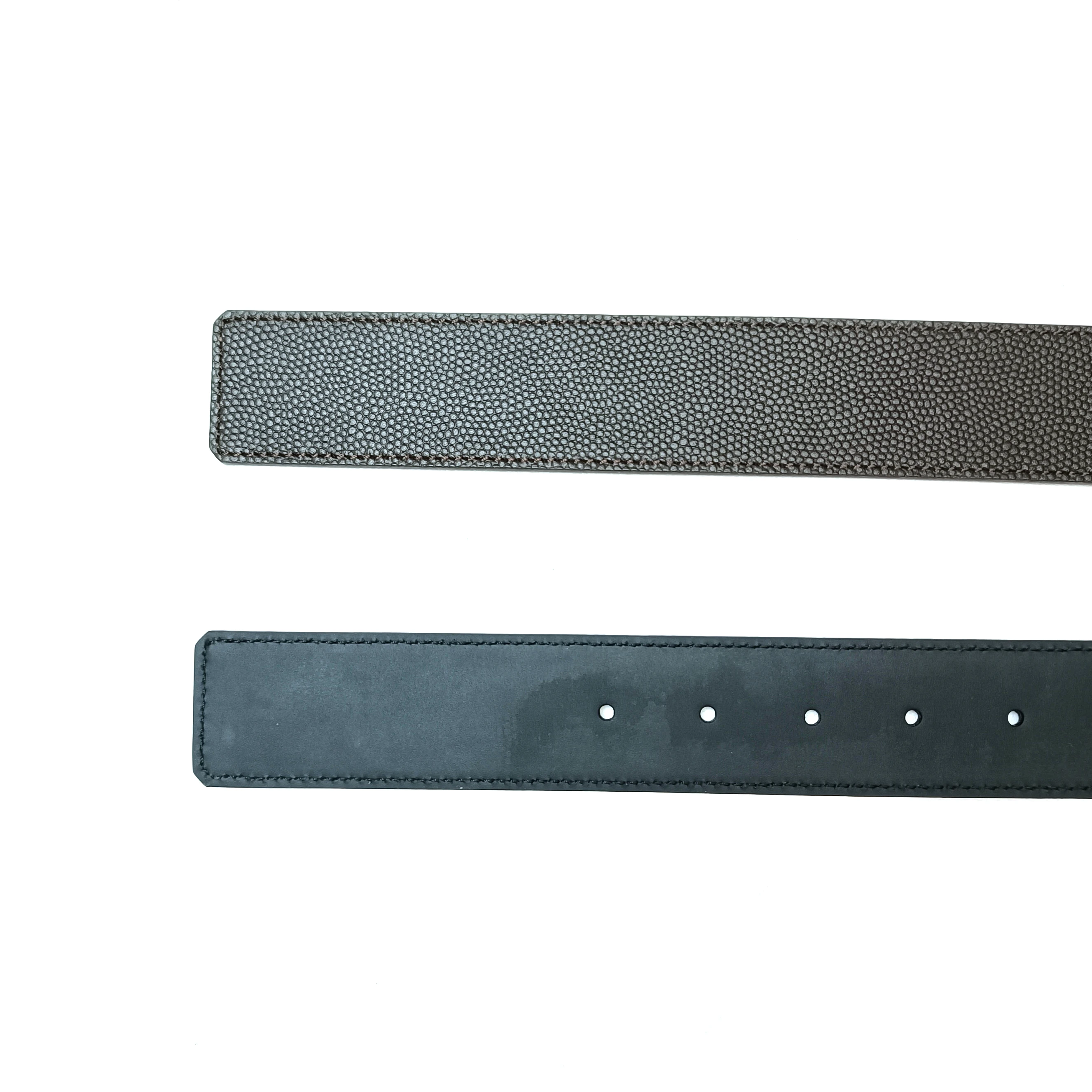 40cm-リバーシブル本革ベルト-メンズ-レディース用-交換ベルトストラップ-バックルなし-幅15インチ