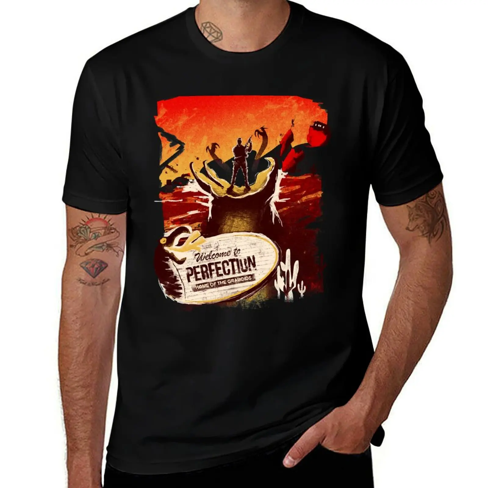 Graboids T-Shirt Quick Dry Travel T-Shirt