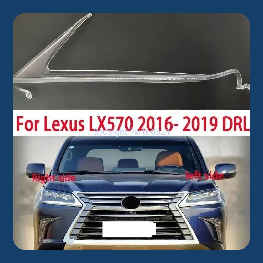 

Headlight DRL Light Guide Plate Daytime Running LED Light Tube Bar NEW For Lexus LX570 2016 2017 2018 2019 Car