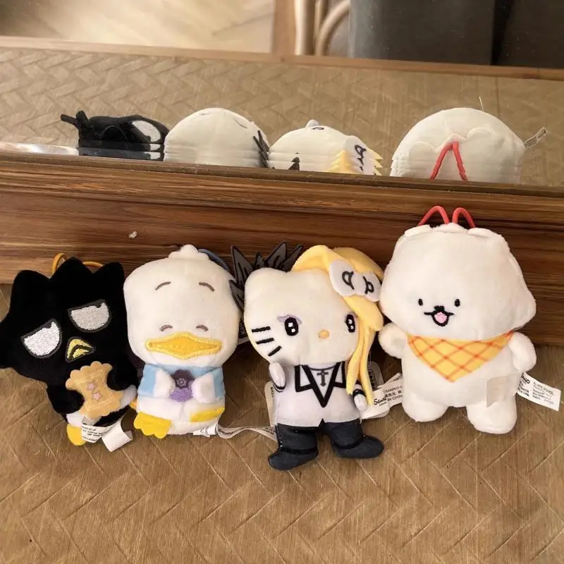 漫画バッドツマル/ハローキティぬいぐるみペンダント人形柔らかくて快適なぬいぐるみ人形バックパックペンダント装飾クリスマスギフト