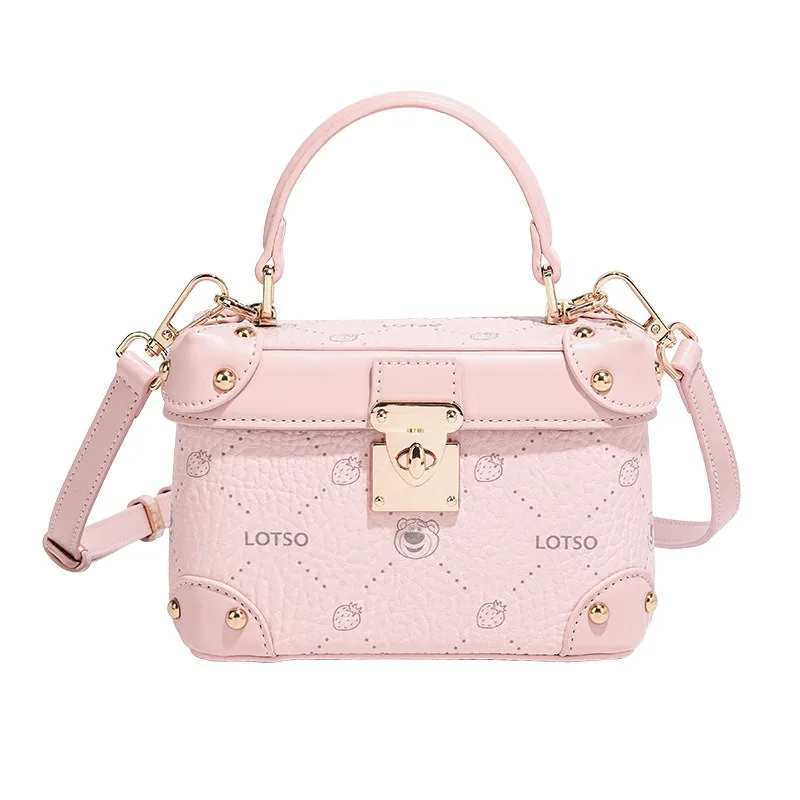 

Disney Lotso Shoulder Bag Purse Handbag Women's Luxury Fashion Single Shoulder Bag for Daily Use and Travel
