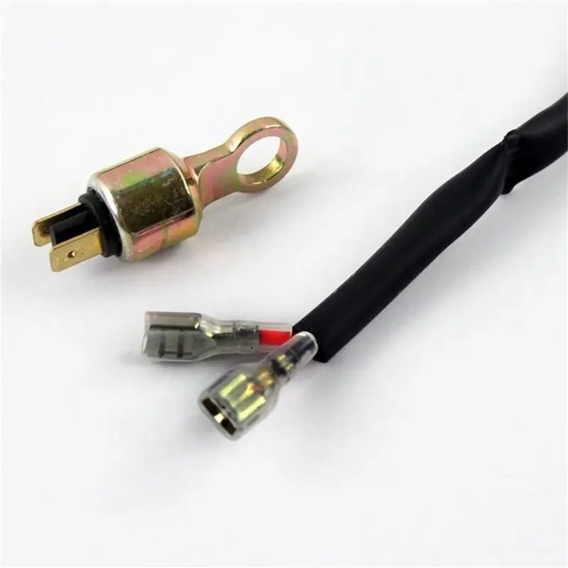 4X Motorcycle Rear Set Hydraulic Pressure Banjo Switch Brake Light Line For Yamaha Suzuki Kawasaki-N25R