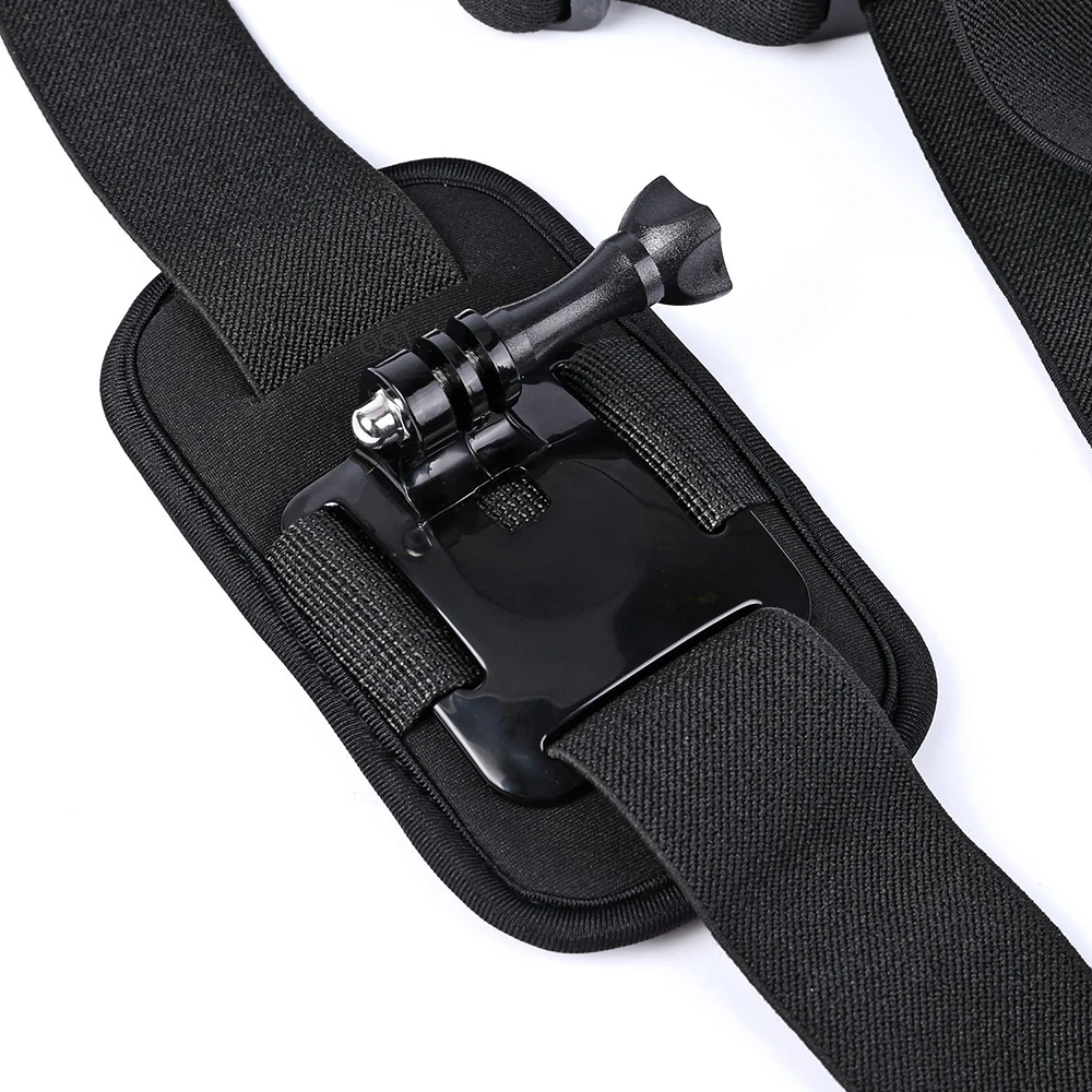 QQT for Accessories Gopro Shoulder Strap Mount Chest Harness Adapter For Go Pro Hero11 10 9 8 7 6 5 4 3Black Edition Xiaomi Yi