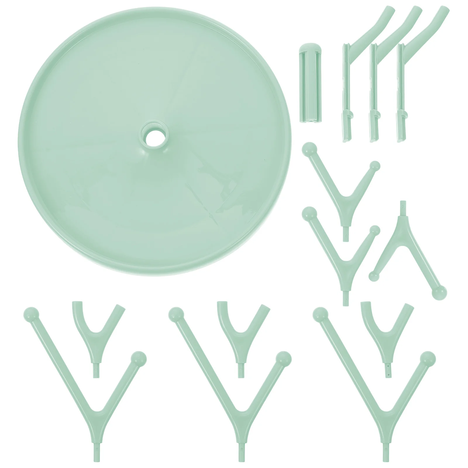 رف زجاجات الأطفال، قابل للفصل، متين وسهل التصريف، أوتاد قابلة للتعديل، مادة آمنة، ملحقات منزلية #6