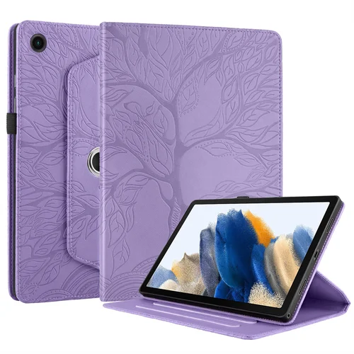 Imagen 2 del producto Para Samsung Galaxy Tab A11 funda SM-X130 X133 X135 360 giratoria PU soporte de cuero Tablet Coque para Galaxy Tab A11 funda de 8,7 pulgadas