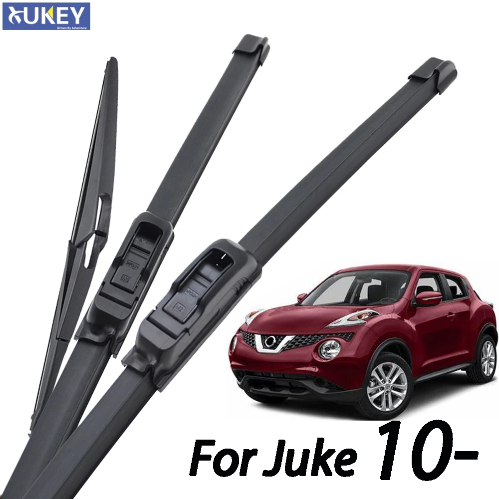 Xukey 3Pcs Anteriore Posteriore Parabrezza Spazzole Tergicristallo Per Nissan Juke 2019 2018 2017 2016 2015 2014 2013 2012 2011 2010 22 14 12