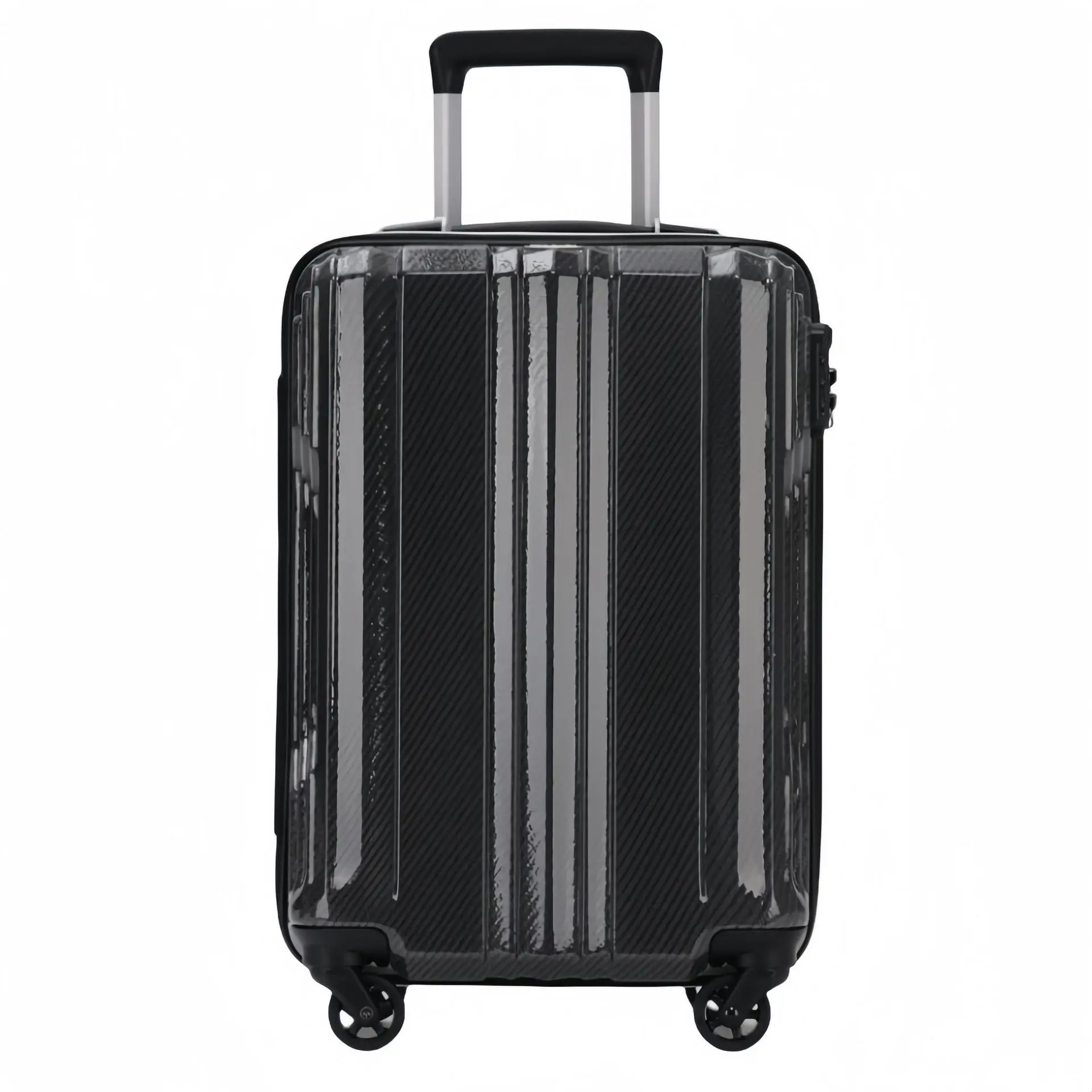 

Ultra-light new model, polycarbon aluminum fiber suitcase, silent universal wheel, trolley case.