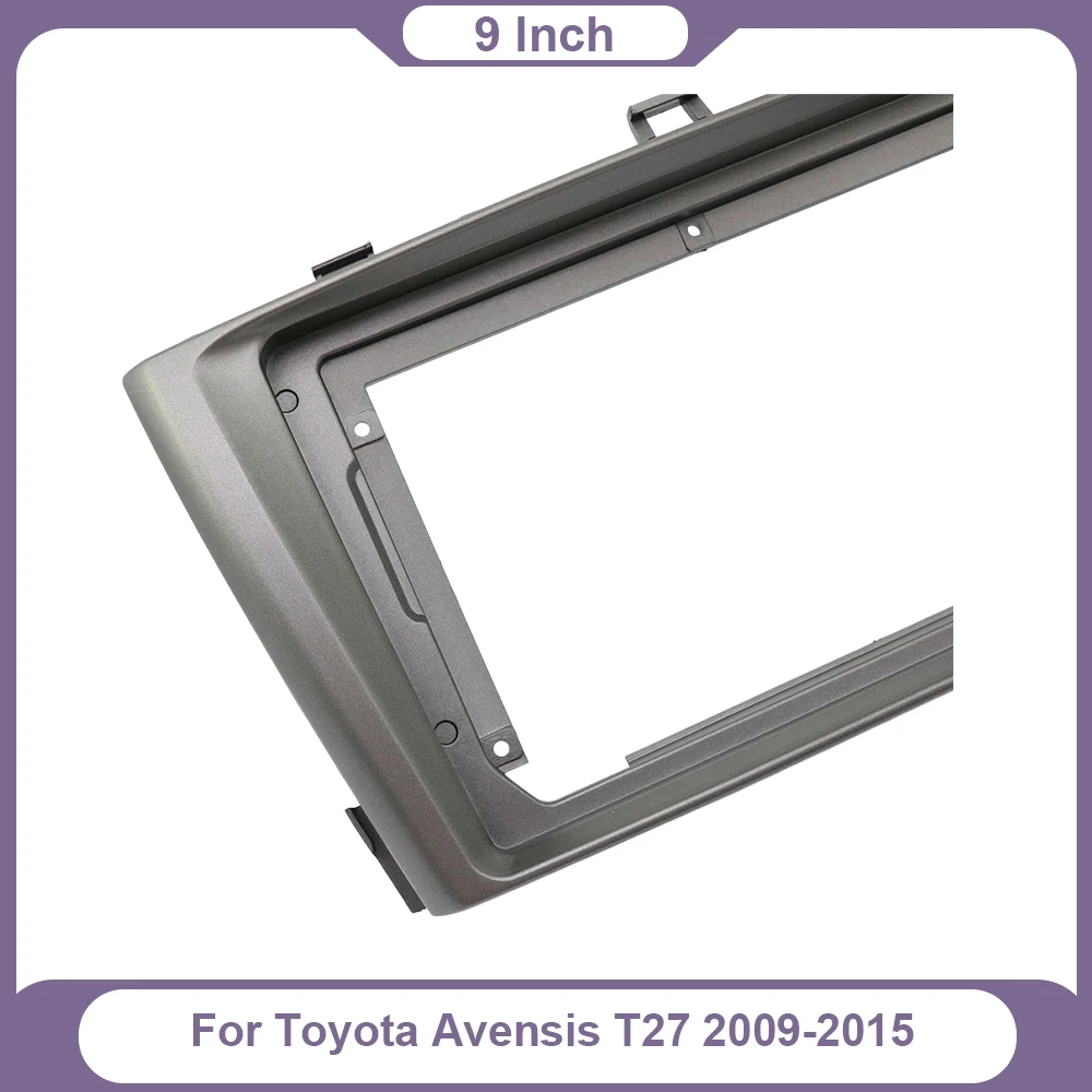 For Toyota Avensis T27 2009-2015 9 Inch Android Car Radio Installation Kit - Fascia Adapter Dash Panel Vehicle Accessory