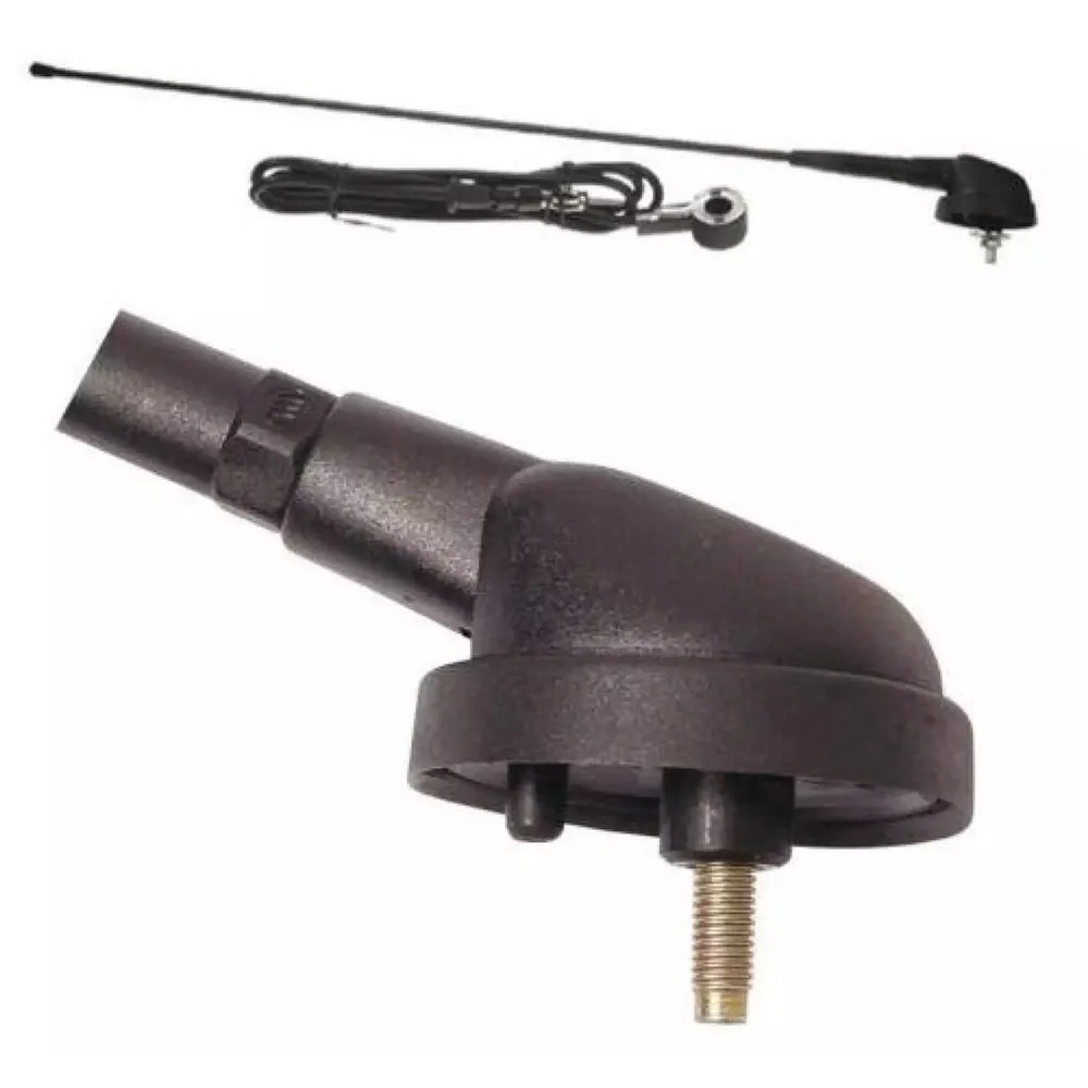 

PANGOLIN Car Antenna and Adapter for FIAT PUNTO MAREA ULYSSE MULTIPLA DUCATO AM FM Radio Aerial Mast for Vehicle Roof Base