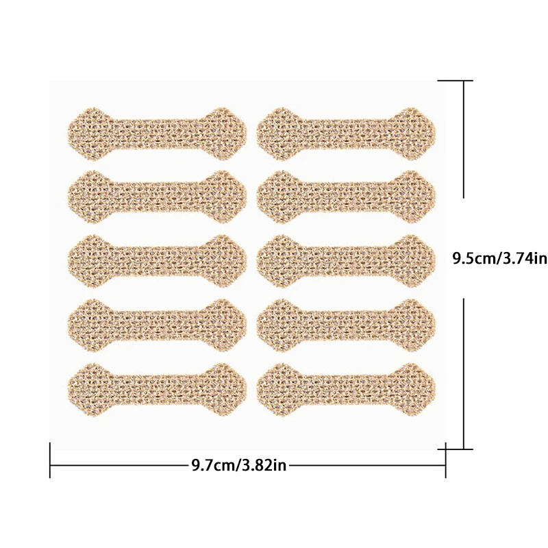 60pcs Ingegroeide Paronychia Teennagel Corrector Strips Anti Nail Patch Voeten Slapen Nail Patch Nagels In Het Vlees Lange teen Pad