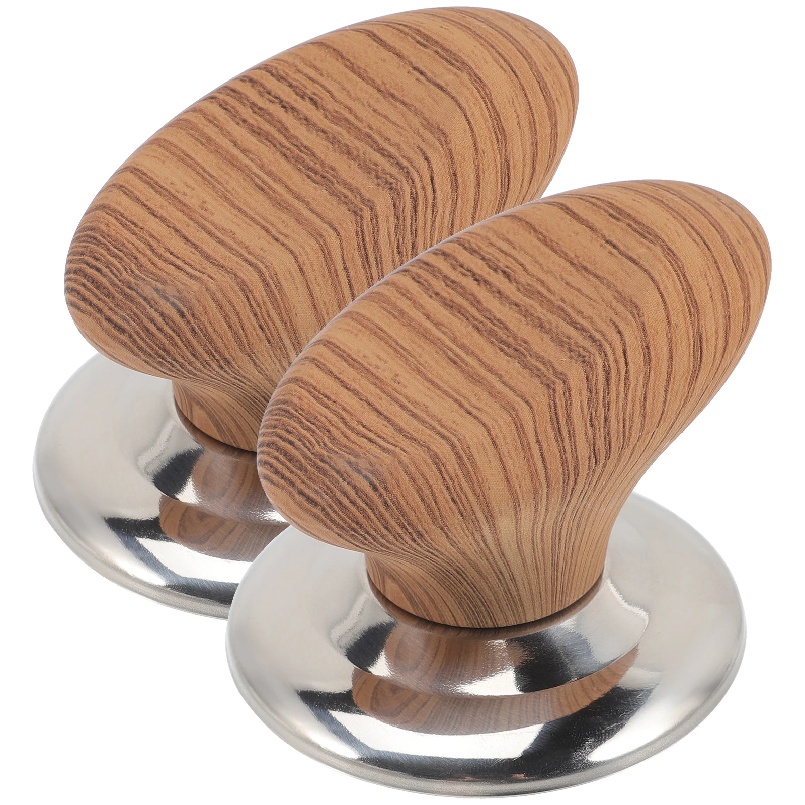 

2 Pcs Lid Handle Cookware Cooking Lift Portable Pot Lifting Lids for Pots Pans Knob Kitchen Accessory