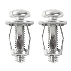 1/5/10pcs Petal Rivet Lock Nuts with Screw Fixed License Plate for Car Screw Iron Skin Car Metal Screw Jack Nuts Hollow Wall