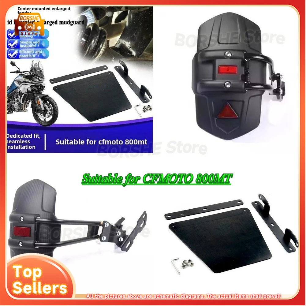 

Suitable for CFMOTO 800MT Rear Mid Mudguard Shock Absorber No Damage Silicone Stainless Steel
