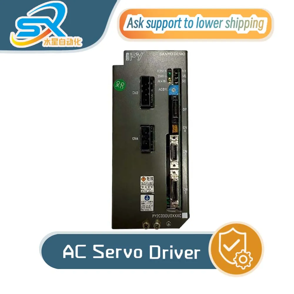 

Factory rice Sanyo AC Servo Driver PY2C030U0XXXC01 With Warranty Please Consult Before Placing An Order.