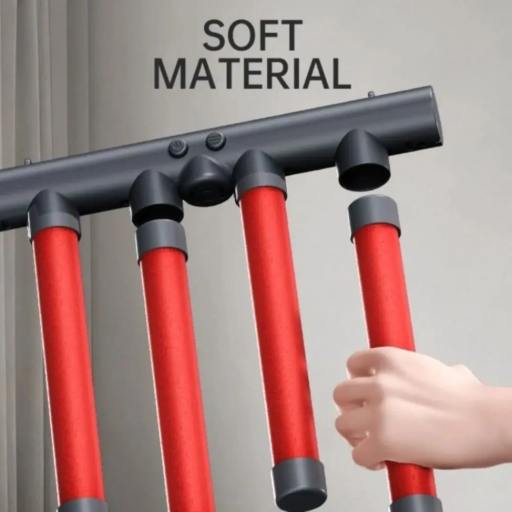 لعبة أعواد السقوط البلاستيكية التعليمية، عصا ناعمة حمراء، تحدي الصيد، أعواد السقوط، تدريب رد الفعل