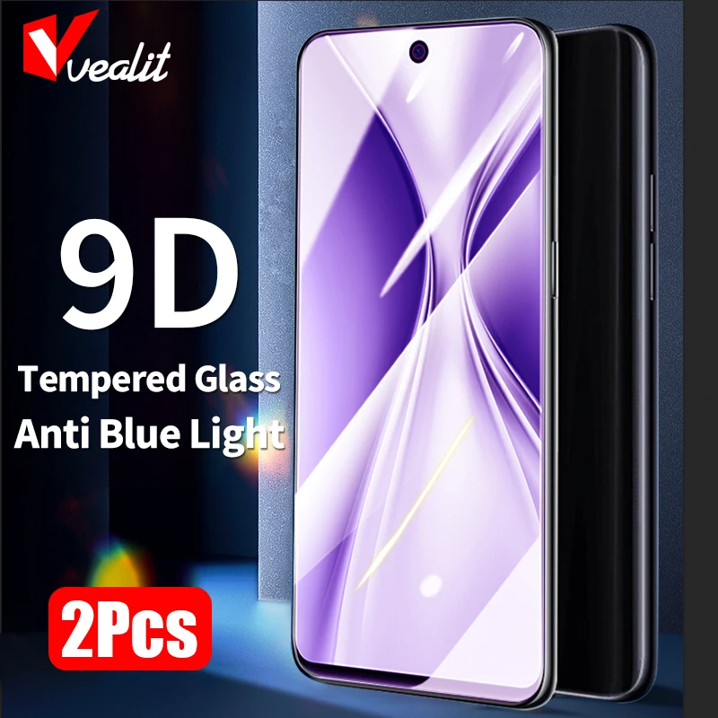 Anti Blue Light Protection Glass for Huawei P40 P30 Lite P20 Pro Nova 2s 6 7 8 se 8i Tempered Glass P Smart Z Screen Protector