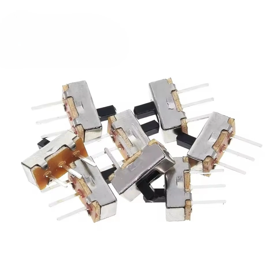 30PCS SS12D00 Interruptor High quality toggle switch on-off mini Slide Switch 3pin 1P2T 2 Position High quality toggle switch