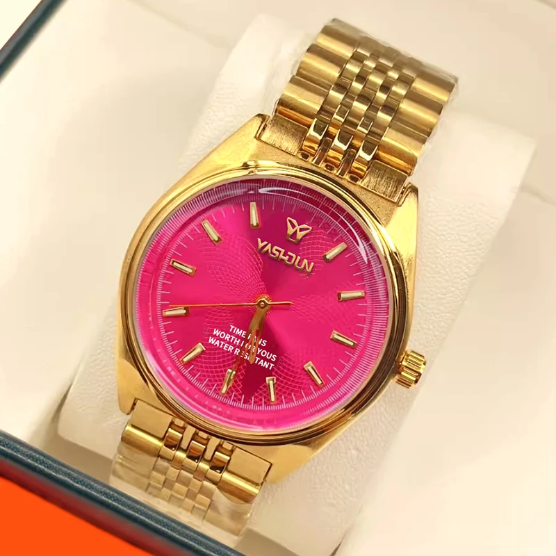 Fashion Women's Watch Quartz Watch Luxury Women Simple Dial luxury Hold Color Ladies Watches Waterproof Luminous Watches Woman